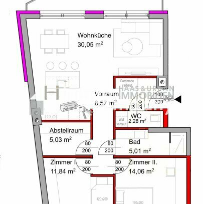 Letzte Zentrums-Eigentumswohnung (von 4) in Mannersdorf/Leithagebirge zu verkaufen!