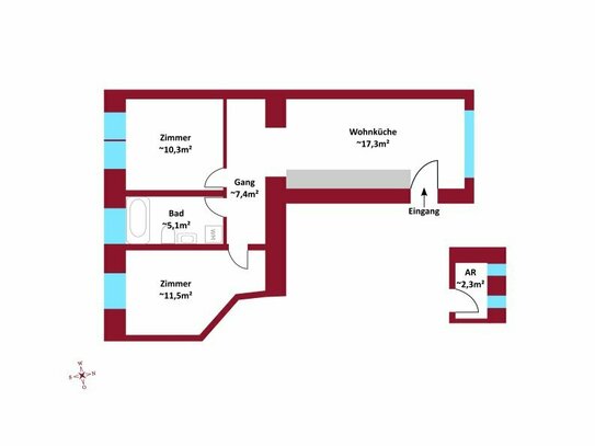 SOMMERAKTION: PROVISIONSFREI | Neubau/Erstbezug I Außenflächen: Terrassen, Balkone & Dachterrassen I Schlüsselfertig I…