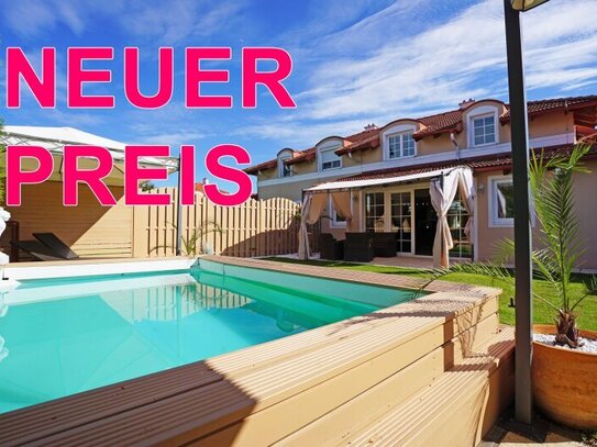 Der nächste Sommer kommt bestimmt! Einfamilienhaus mit Pool nur 14 km südlich von Wien