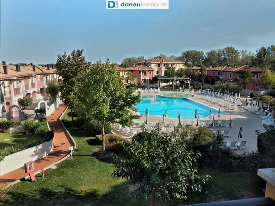 Schöne Ferienwohnung in Caorle, Veneto - Appartement mit Pool und Standnähe