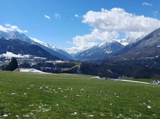 Baugrundstück mit beeindruckendem Gletscherblick in Patsch