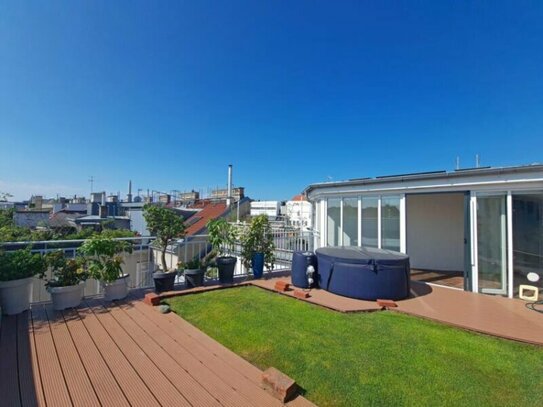 Dachterrassen-Maisonette im Josefstädter Gründerzeithaus