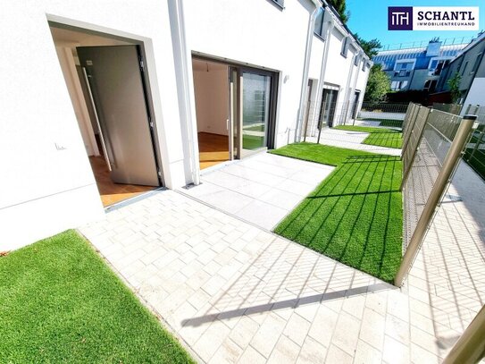 MUST HAVE! WOW - Cooles Townhouse mit Garten! Familien-Hit + Erdwärme + Absolute Ruhelage + Tiefgarage + Ideale Süd Aus…