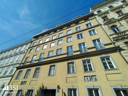 Anlegerhit! Unbefristet vermietete Altbauwohnung mit Balkon in beliebter Lage beim Schlossquadrat