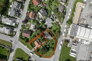 BAUTRÄGERLIEGENSCHAFT mit Altbestand inkl. Studie für 4 Häuser mit großzügigen Gärten | ca. 765 m² WNF erzielbar