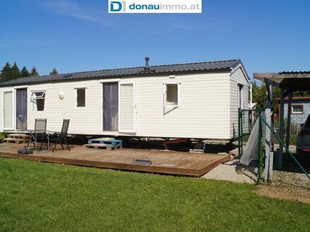 3443 Rappoltenkirchen Mobilheim mit Terrasse und Carport für Dauercamper