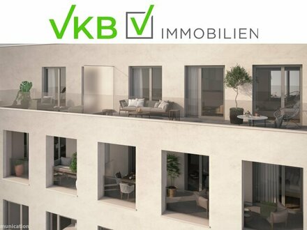 3-Zimmer Neubauwohnung mit Balkon im VKB Park Mercurius-Mietbeginn November 2023