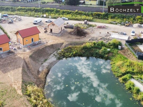 Letzter Bauabschnitt / noch 5 Häuser: NEUBAU GARTENHÄUSER mit Badeteichzugang +++ Spielberg, nahe Red Bull Ring +++