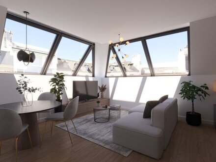 Südwest Dachgeschoss-Wohnung mit Südterrasse