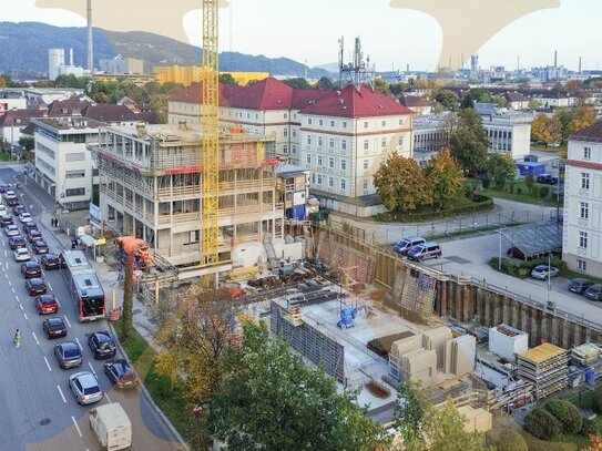 Med Cube Linz Mitte! Erstklassige Neubau Büro-/ Praxisflächen in der Linzer Innenstadt zu vermieten!