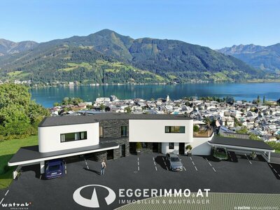 Neubauprojekt "Seeblick Residenz": 5 Luxuswohnungen mit traumhaftem Weitblick auf den Zeller See