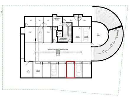 Tiefgaragenplatz in Mutters zu vermieten