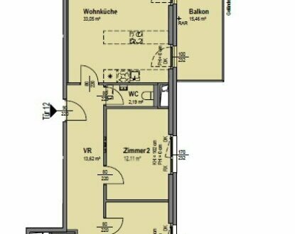 großzügige 3-Zimmerwohnung Erstbezug