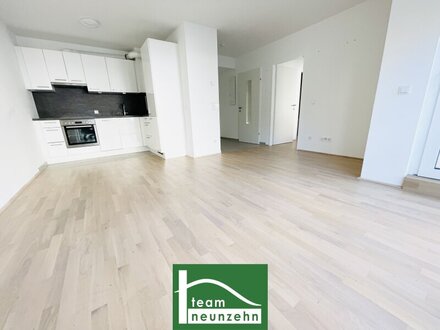 PROVISIONSFREI! Neuwertig mit großer Innenhof-Fensterfront, Balkon und moderner Komplettküche! Nähe Millennium City, Ha…