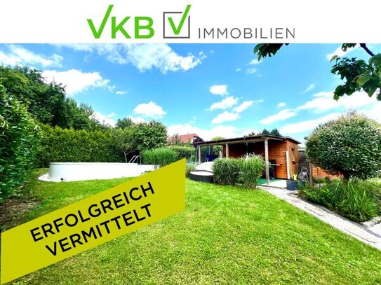 Traumhafte Gartenhütte/Grundstück mit Pool in bester Lage von Berg/Leonding