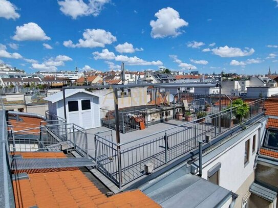 100 m² Loft - 2 Terrassen - Nähe Naschmarkt - mit Option Erwerb 67 m² Nachbarwohnung + Terrasse