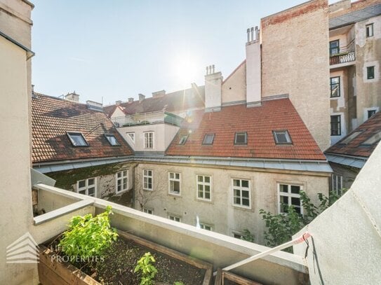 Zentrale 2-Zimmer Terrassenwohnung, Nähe Rathaus