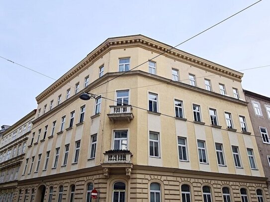 WIEN-MITTE, KOLONITZGASSE, 58 m2 Altbauwohnung, 2 Zimmer, Küche, Wannenbad, Parketten, Radetzkyplatz-Nähe