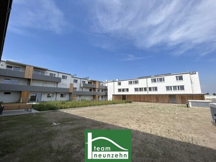 Neubau Erstbezug in absoluter Ruhe Lage Gerasdorfs! 2- Zimmer Dachgeschoss Wohntraum mit Garagen Stellplatz! Nähe Geras…