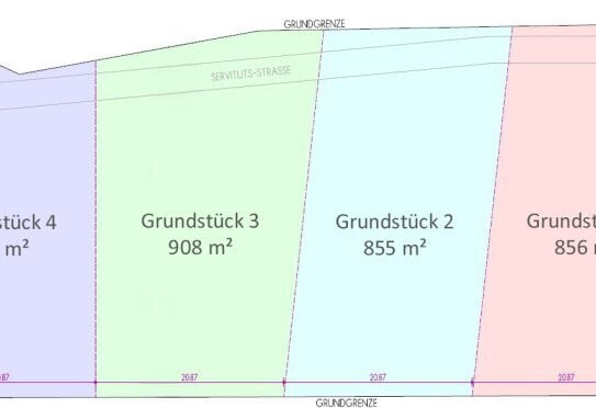 Vier Baugründe in Altaussee - Baugrund 4