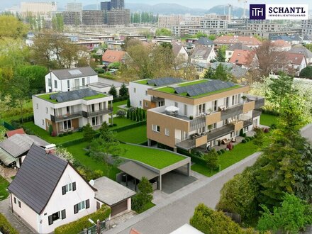 Ein cooles modernes Penthouse zum Träumen & Genießen - riesige Sonnenterrasse mit Blick ins Grüne - sehr gute Verkehrsa…