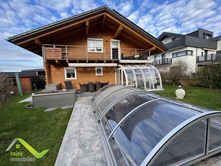 Provisionsfreies Haus in Eugendorf mit Wintergarten, Swim Spa, Gartenhaus, PV-Anlage und Carport bzw. Parkplätzen
