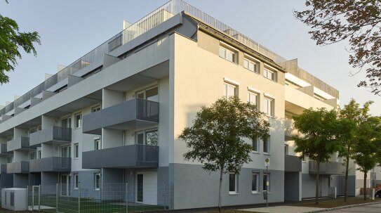 3-Zimmer-Wohnung - Neubau - Balkon Außenfläche - Komplettküche - Kellerabteil/CQ2-13