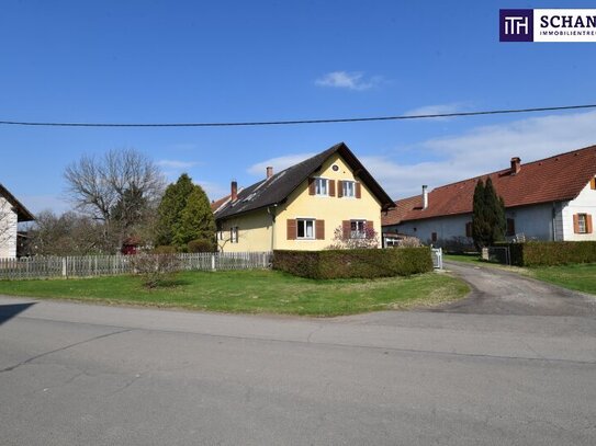 Ein Traum für Naturliebhaber: Idyllisches Landgrundstück samt Wohnhaus und Wirtschaftsgebäude auf insgesamt 3.600 m² Gr…