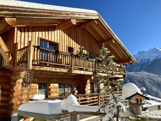 Natur, Stille, Berge - Kanadisches Vollblockhaus mit Gästeappartements und Privatbereich