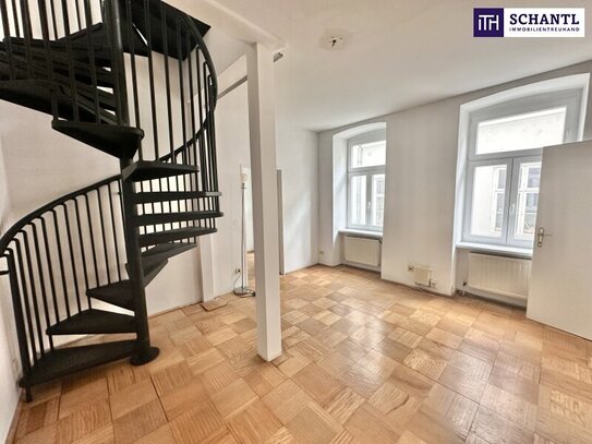 Bestlage 7. Bezirk - Neustiftgasse/Höhe Zieglergasse ++ Perfekt geschnittene 4-Zimmer Maisonette ++ Absolut ruhige Inne…