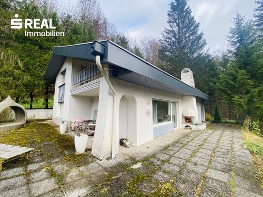 Abbruchhaus mit Berg- und Grünblick – Grundstück in Hof bei Salzburg