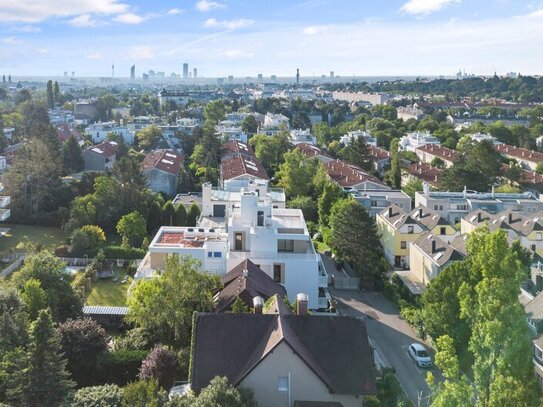 Erstbezug: Exklusive Penthouse-Maisonette mit großartiger Dachterrasse und 360°-Blick