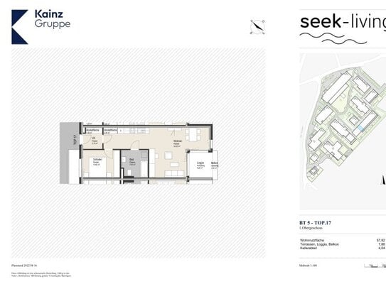 2 Zimmer Wohnung mit Balkon in Seekirchen