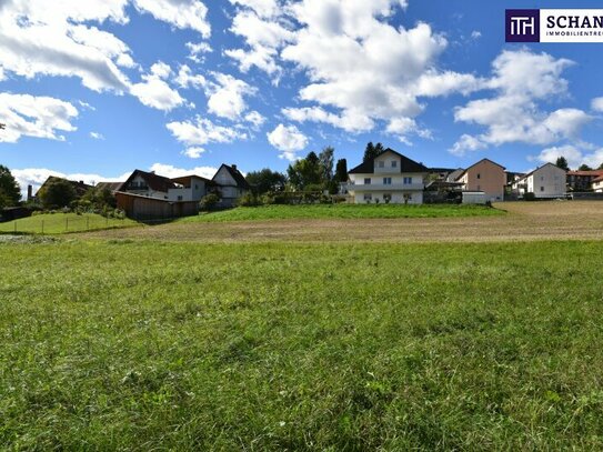 Ihr Traum vom Eigenheim: Baugrundstück in Bad Gams mit sonniger Südausrichtung - alle Anschlüsse an der Grundstücksgren…