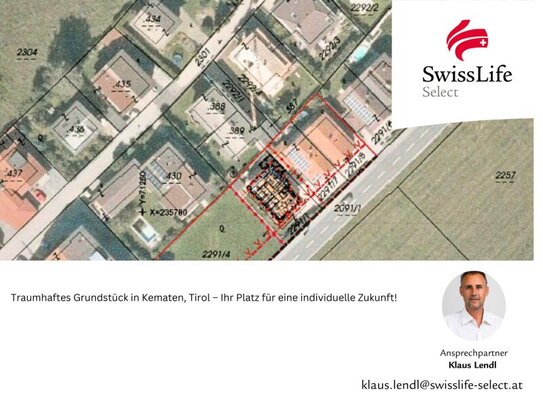 Traumhaftes Grundstück in Kematen, Tirol – Ihr Platz für eine individuelle Zukunft!
