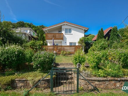 Raus in Grüne: Einfamilienhaus mit Garten und herrlichem Blick über Wien