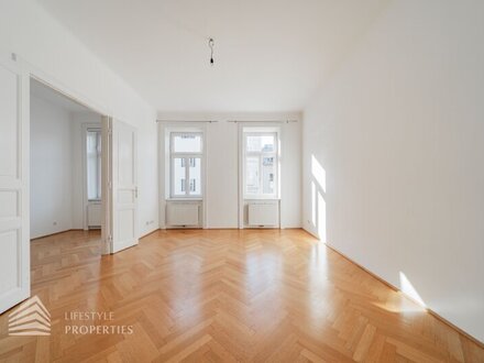 Geschmackvolle 3-Zimmer Altbauwohnung mit Balkon