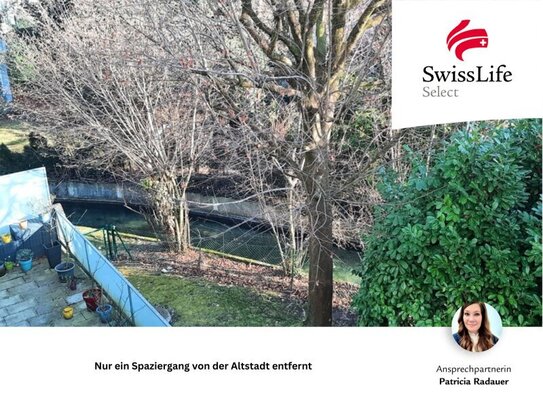 Loggia-Appartement mit Grünblick in Leopoldskron | Altstadt in Reichweite