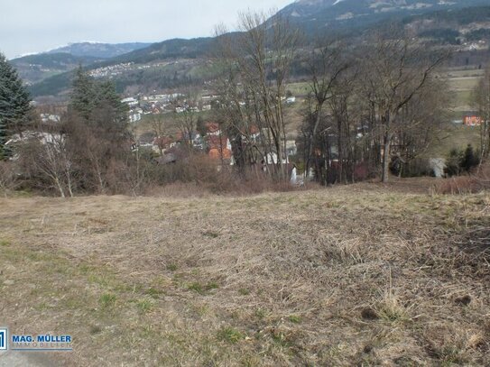 Grundstück Paternion/ Nikelsdorf - nähe Feistritz/ Drau - mit Blick ins Drautal