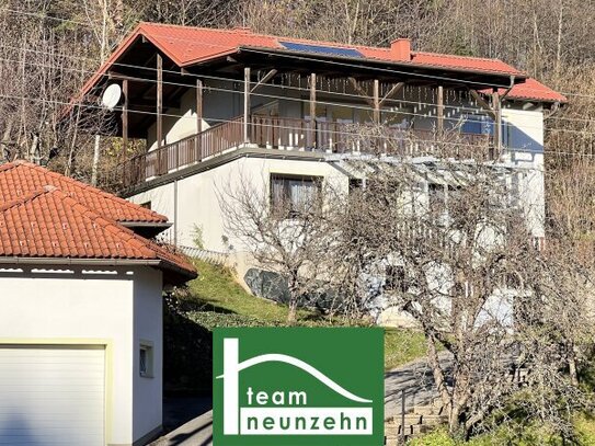 Solides Wohn- bzw. Ferienhaus in wunderschöner Ruhelage mit 2 Wohneinheiten.