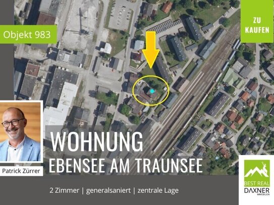 Generalsanierte 2 Zimmerwohnung im 2. Obergeschoss