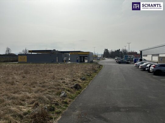 ++ TOP LAGE ++ ca. 3000 m² GEWERBEGRUNDSTÜCK an der A9 AUTOBAHNABFAHRT bzw. -AUFFAHRT ST. VEIT VOGAU ++ BD KG 0,2 - 1,0…