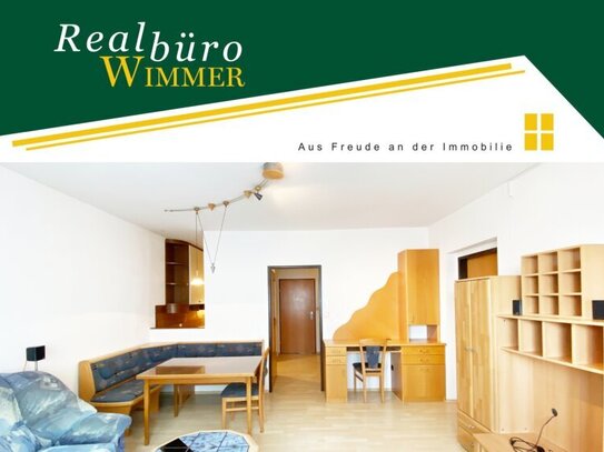 Voll möblierte 2-Zimmer-Wohnung mit Loggia