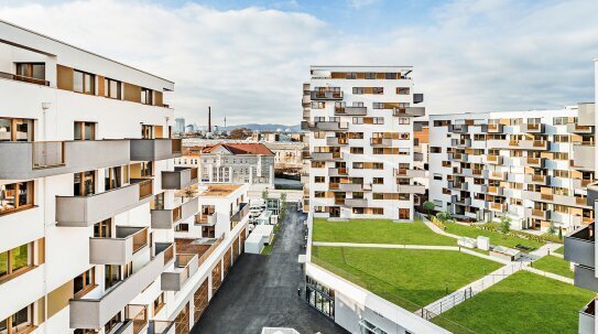 2-Zimmer Neubauwohnung inkl. Komplettküche, Balkon-Außenfläche und Kellerabteil/ SP64 Top 1-32