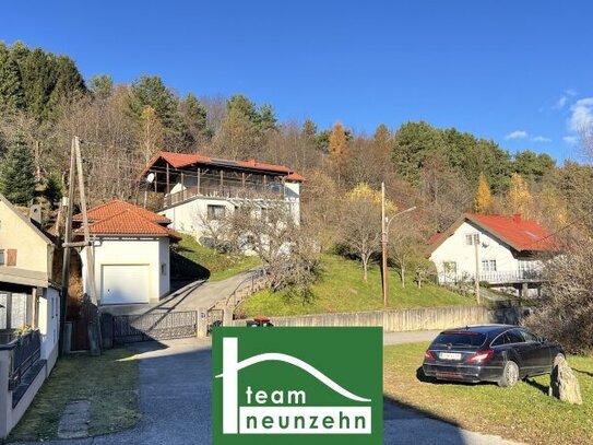 Gutes Wohn- bzw. Ferienhaus in wunderschöner Ruhelage mit 2 Wohneinheiten.