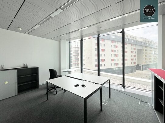 Office im einzigartigen Hochhaus mit ausgezeichneter Infrastruktur und Panoramablick!