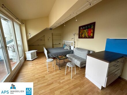 Entzückende möblierte Garconniere mit Terrasse 7m². Nähe U3 Rochusmarkt!