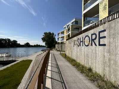 THE SHORE - Pures Lebensgefühl am Wasser mit Concierge, Fitness und Wellness das ganze Jahr - EXKLUSIVE ERSTBEZÜGE in 1190 Wien