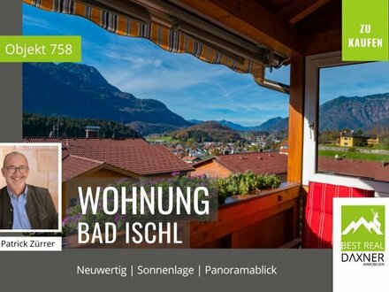 Sehr gepflegte Eigentumswohnung mit Panoramablick über Bad Ischl