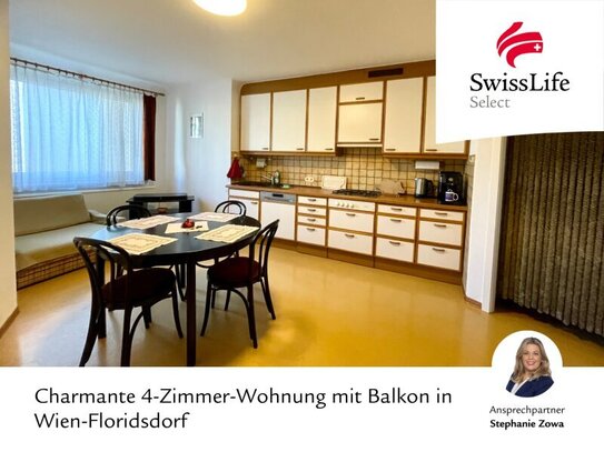 Perfekte Familienwohnung oder WG! 3-4 Zimmer + Balkon nahe Bahnhof Floridsdorf